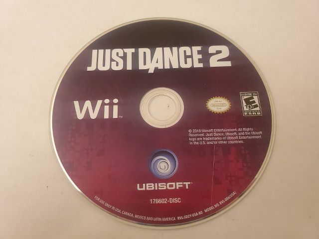 Nintendo Wii Just Dance 2 video game