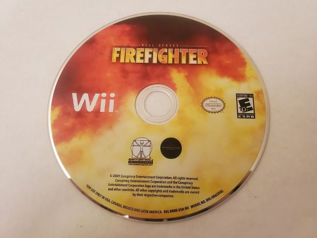 Nintendo Wii Firefighter video game