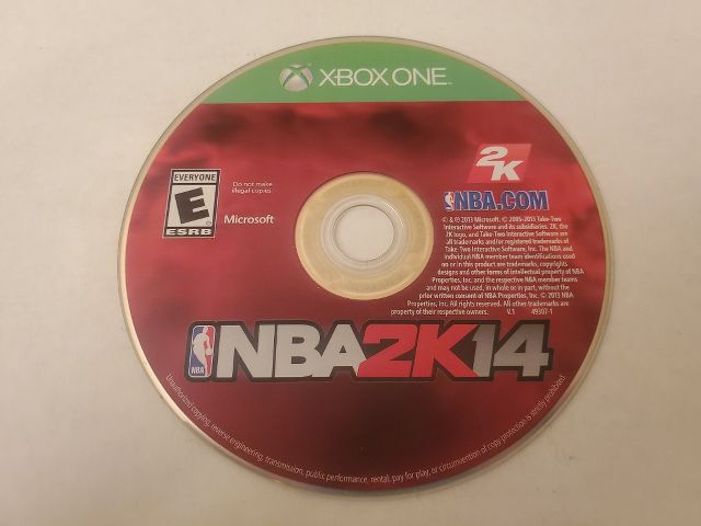 Microsoft Xbox One NBA 2K14 video game