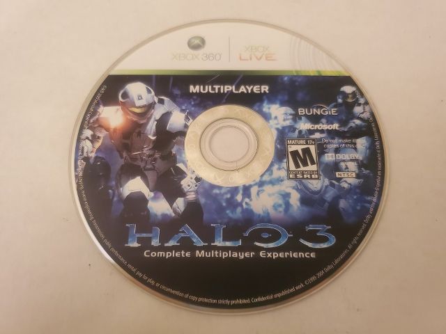 Microsoft Xbox 360 Halo 3 Complete Multiplayer Experience video game