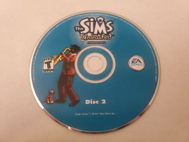 PC The Sims Unleashed Disc 2 video game