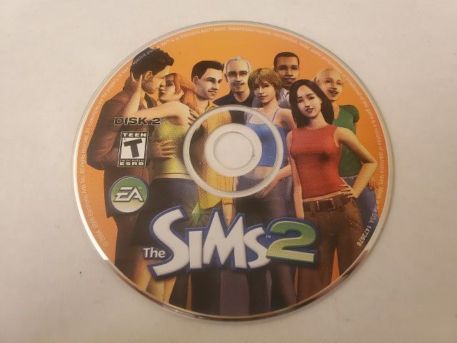 PC The Sims 2 Disk 2 video game