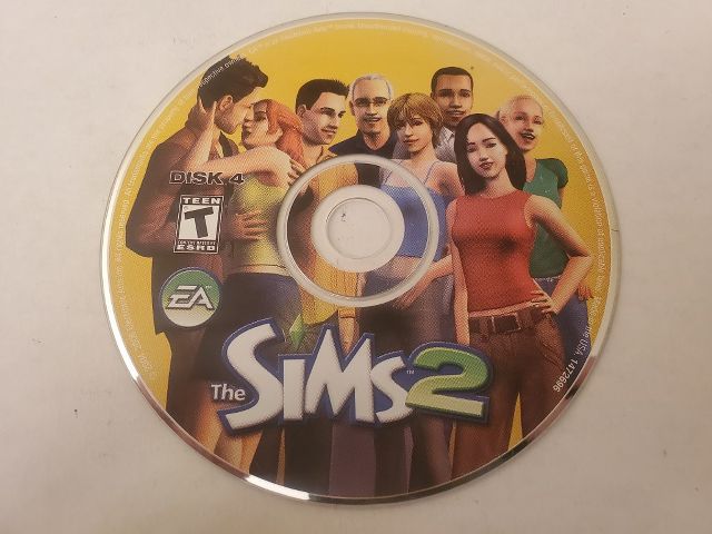 PC The Sims 2 Disk 4 video game