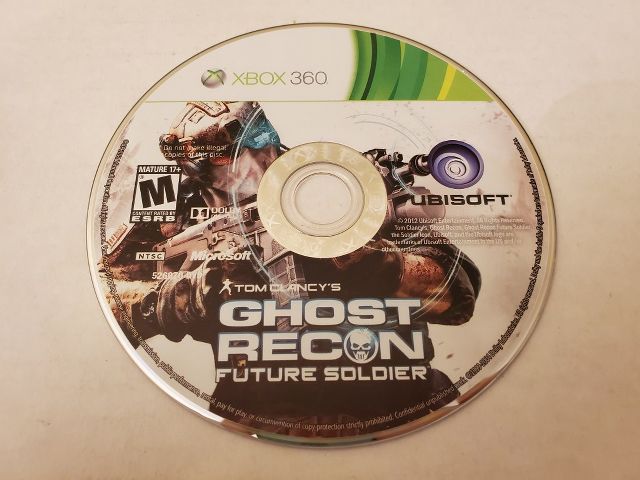 Microsoft Xbox 360 Ghost Recon Future Soldier video game