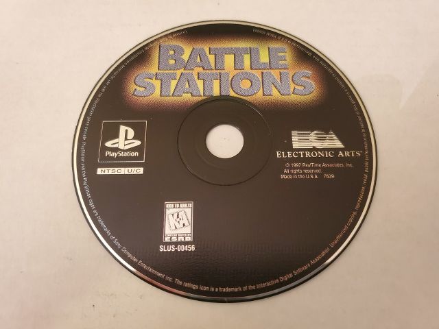 Sony PlayStation 1 Battle Stations video game