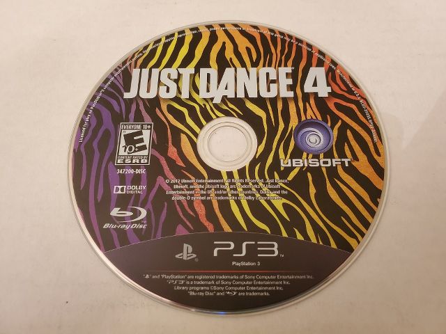 Sony PlayStation 3 Just Dance 4 video game