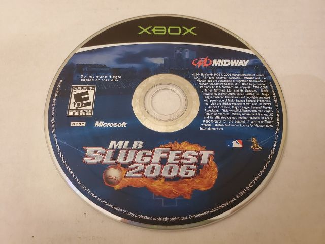 Microsoft Xbox MLB SlugFest 2006 video game