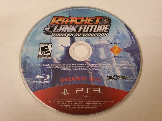 Sony PlayStation 3 Ratchet & Clank Future Tools of Destrution video game