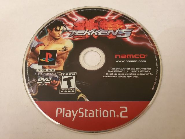 Sony PlayStation 2 Tekken 5 video game