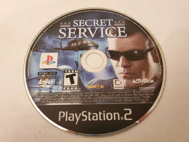 Sony PlayStation 2 Secret Service video game