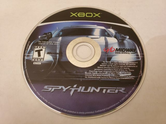 Microsoft Xbox Spyhunter video game