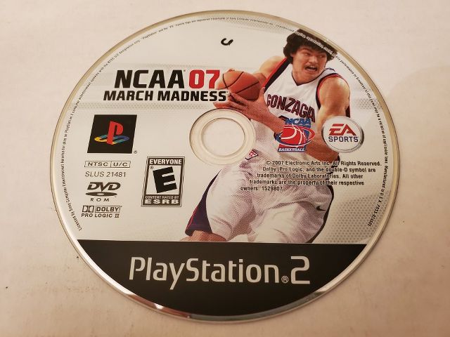 Sony PlayStation 2 NCAA 07 March Madness video game