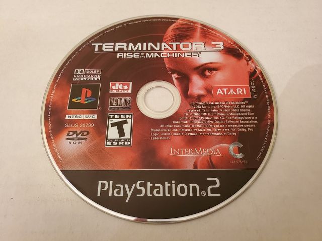 Sony PlayStation 2 Terminator 3 Rise of the Machines video game