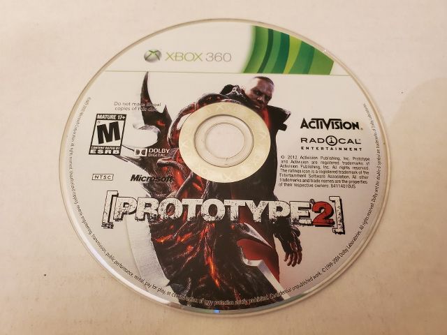 Microsoft Xbox 360 Prototype 2 video game