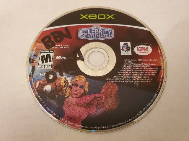 Microsoft Xbox Celebrity Deathmatch video game