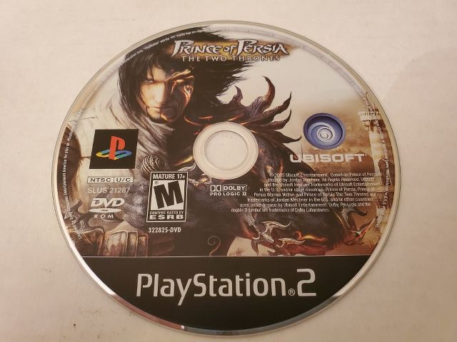Sony PlayStation 2 Prince of Persia The Two Thrones video game