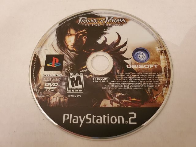 Sony PlayStation 2 Prince of Persia The Two Thrones video game