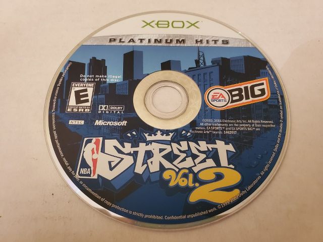 Microsoft Xbox NBA Street Vol. 2 Platinum Hits video game