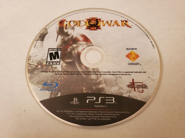 Sony PlayStation 3 God of War III video game