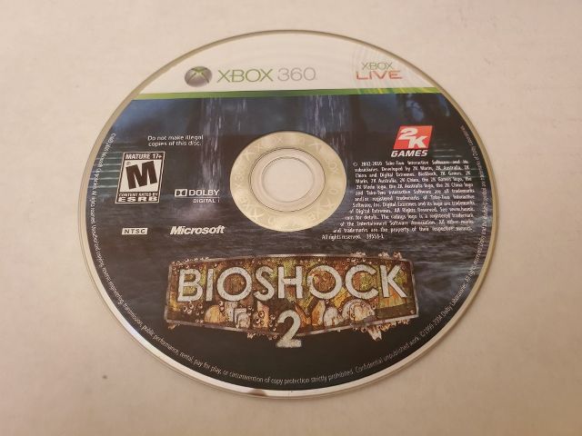 Microsoft Xbox 360 Bioshock 2 video game