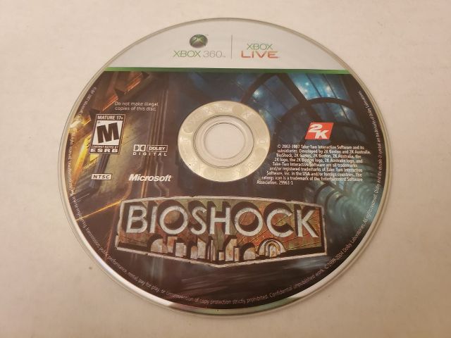 Microsoft Xbox 360 Bioshock video game