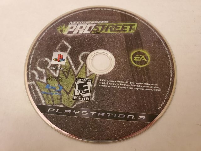 Sony PlayStation 3 Need for Speed Pro Street video game