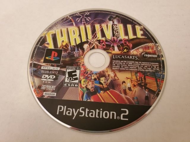 Sony PlayStation 2 Thrillville video game