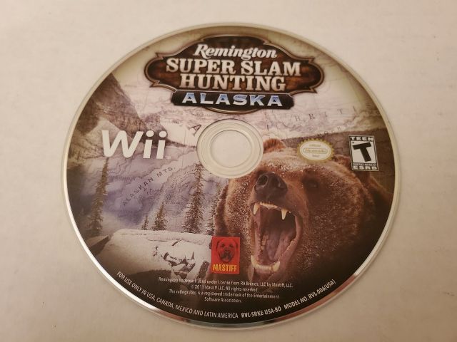 Nintendo Wii Super Slam Hunting Alaska video game