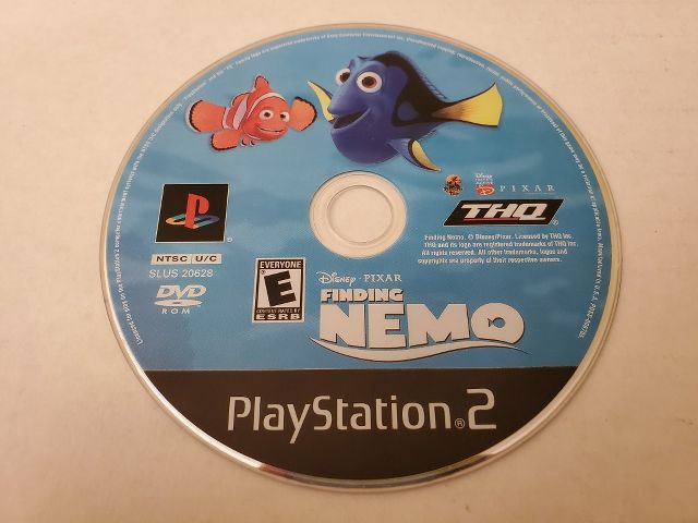 Sony PlayStation 2 Finding Nemo video game