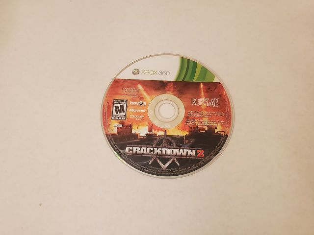 Microsoft Xbox 360 Crackdown 2 video game