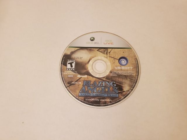 Microsoft Xbox 360 Blazing Angels Squadrons of WWII video game
