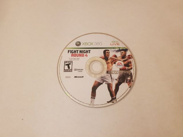 Microsoft Xbox 360 Fight Night Round 4 video game