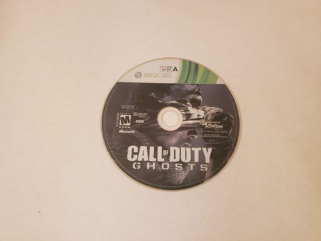 Microsoft Xbox 360 Call of Duty Ghosts video game