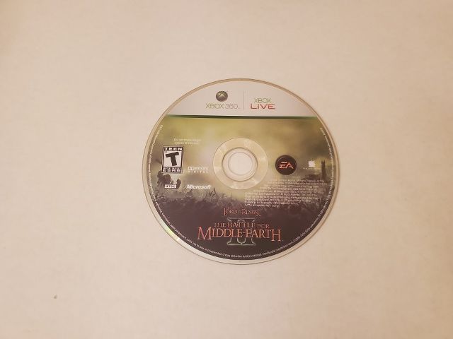 Microsoft Xbox 360 Lord of the Rings The Battle For Middle Earth video game