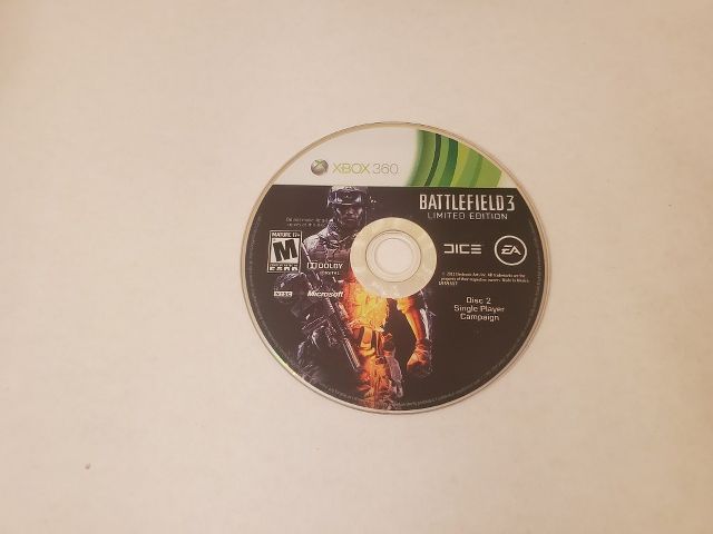 Microsoft Xbox 360 Battlefield 3 Limited Edition Disc 2 video game