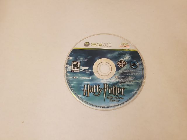 Microsoft Xbox 360 Harry Potter and the Half Blood Prince video game