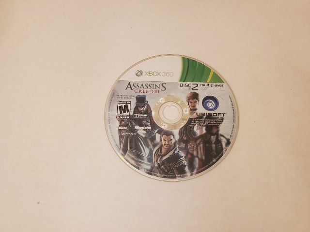 Microsoft Xbox 360 Assassin's Creed III - Disc 2 video game