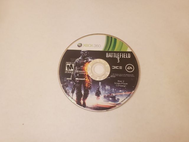 Microsoft Xbox 360 Battlefield 2 Disc 3 video game