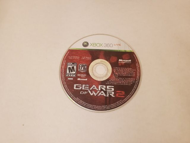 Microsoft Xbox 360 Gears of War 2 video game