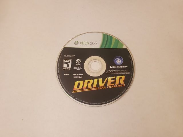Microsoft Xbox 360 Driver San Francisco video game