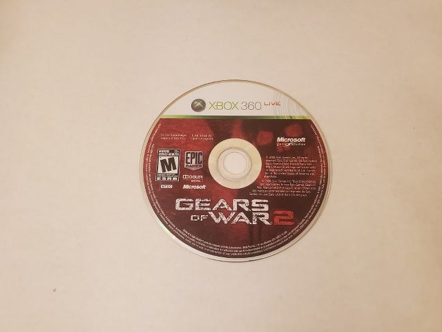 Microsoft Xbox 360 Gears of War 2 video game