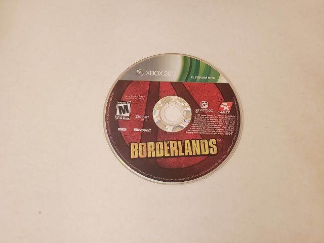Microsoft Xbox 360 Borderlands Platinum Hits video game