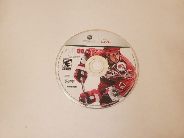 Microsoft Xbox 360 NHL 08 video game