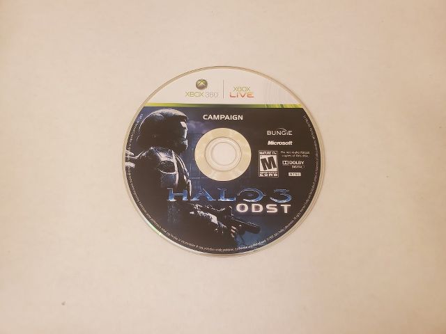 Microsoft Xbox 360 Halo 3 ODST Campaign video game