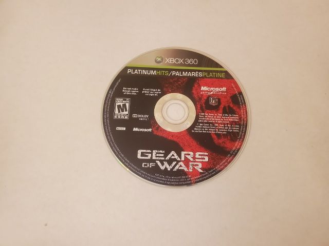 Microsoft Xbox 360 Gears of War Platinum Hits video game