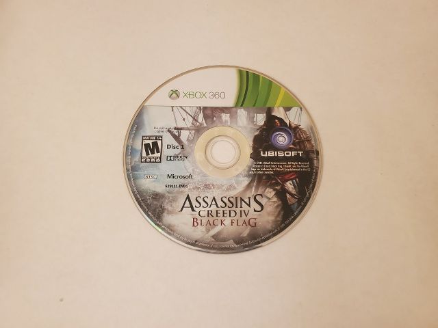 Microsoft Xbox 360 Assassin's Creed IV Black Flag Disc 1 video game