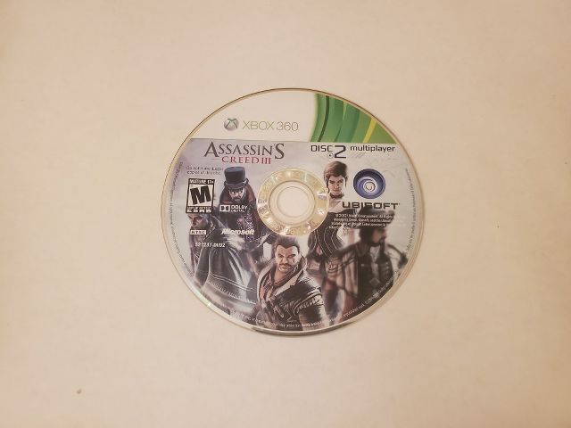 Microsoft Xbox 360 Assassin's Creed III - Disc 2 video game