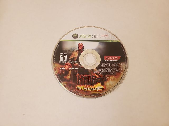 Microsoft Xbox 360 Hellboy The Science of Evil video game