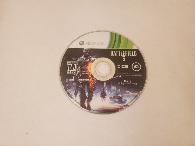 Microsoft Xbox 360 Battlefield 3 video game