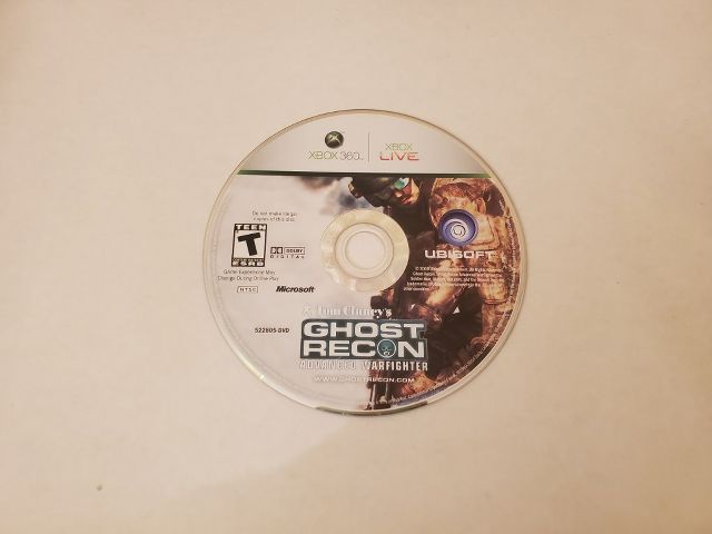 Microsoft Xbox 360 Ghost Recon Advanced Warfighter video game